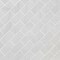 Msi Aria Ice 2 In. X 4 In. Polished Porcelain Mesh-Mounted Mosaic Tile, 8PK ZOR-PT-0374 - alternate 2